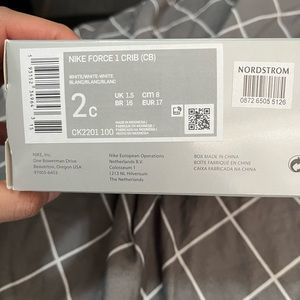 BRAND NEW 2C BABY AIRFORCE ONES